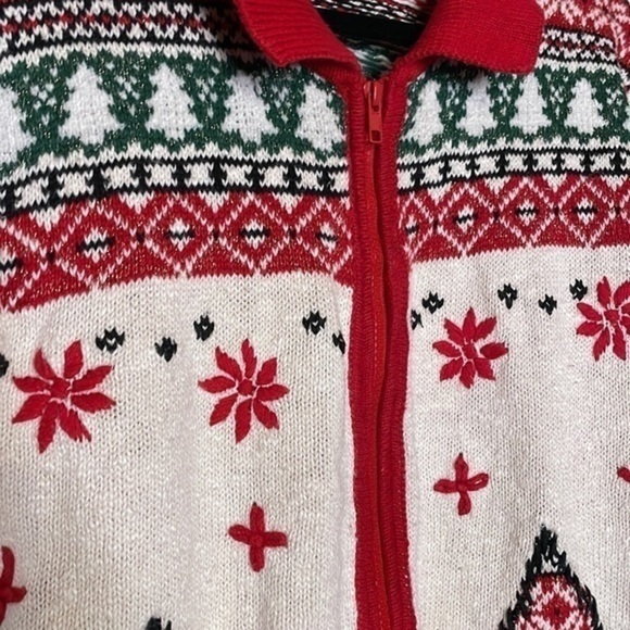 Vintage‎ SML Sports LTD. 1996 Christmas Sweater Size Medium (M) - Picture 5 of 6